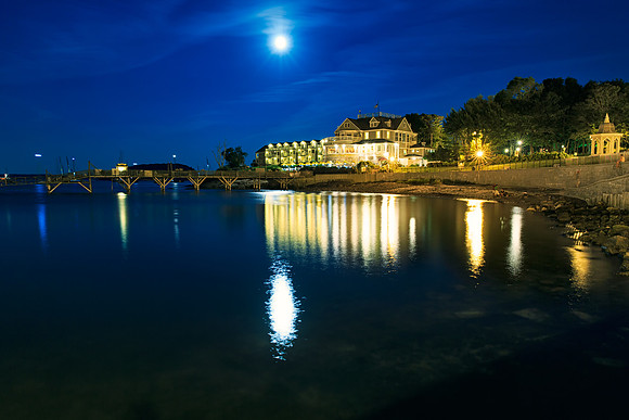 "Blue Moon at Bar Harbor"